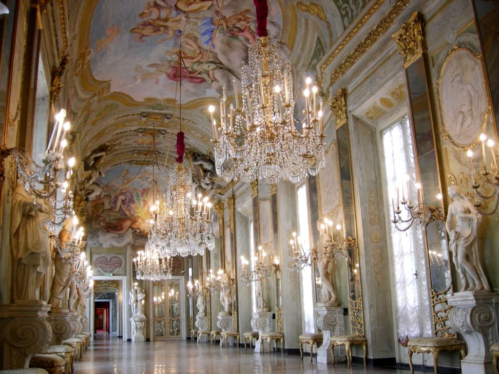 Feste e banchetti nel Palazzo Reale di Genova